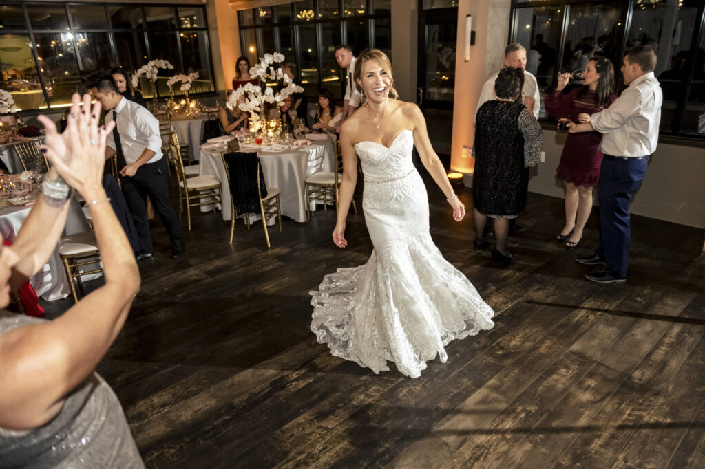 Bride Dances at Wedding reception